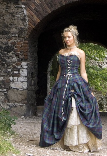 tartan dress